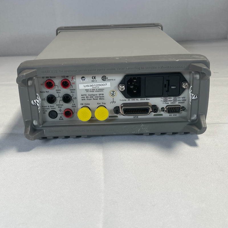 Agilent 34401 A Digital Multimeter (DMM)