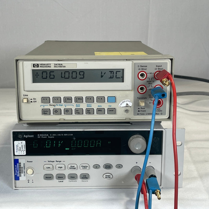 Agilent 3478 A Multimeter