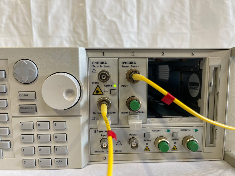 Agilent 81635 A Dual Optical Power Sensor