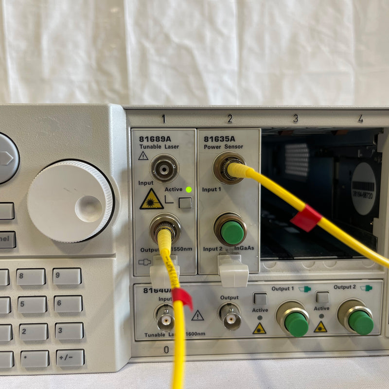 Agilent 81635 A Dual Optical Power Sensor