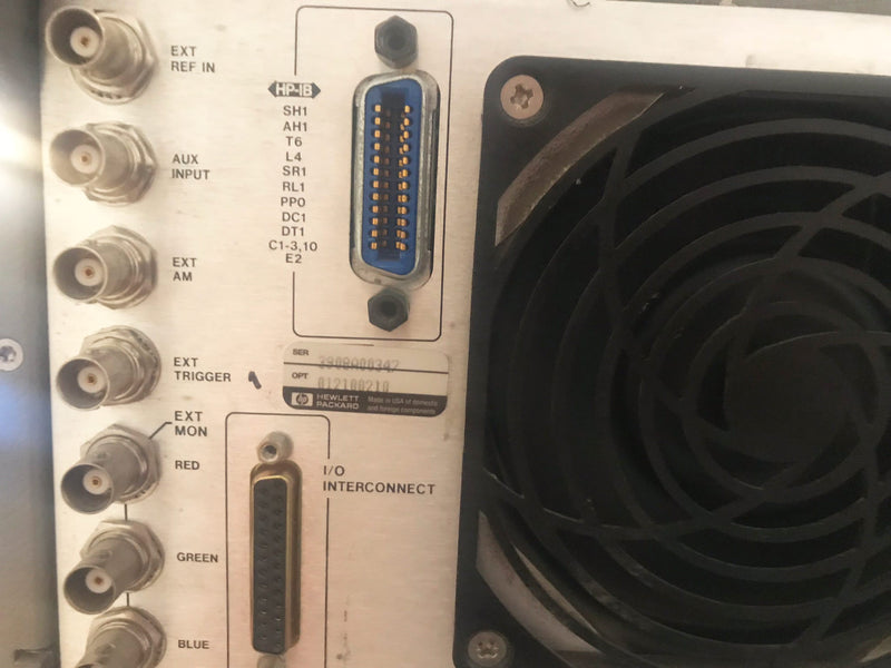 Agilent 8703 A Lightwave Component Analyzer