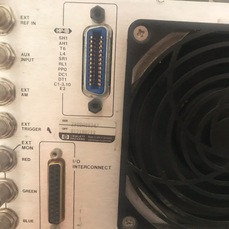 Agilent 8703 A Lightwave Component Analyzer