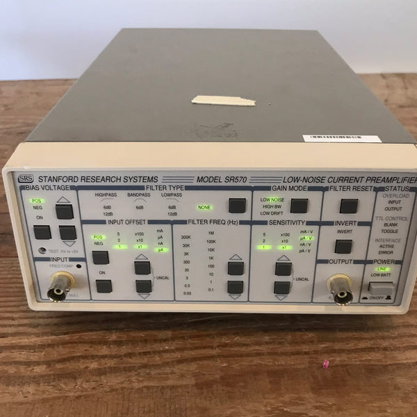 Stanford Research Systems (SRS) SR 570 Current Preamplifier