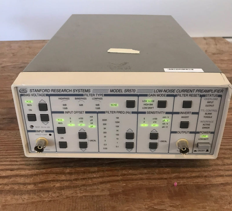 Stanford Research Systems (SRS) SR 570 Current Preamplifier