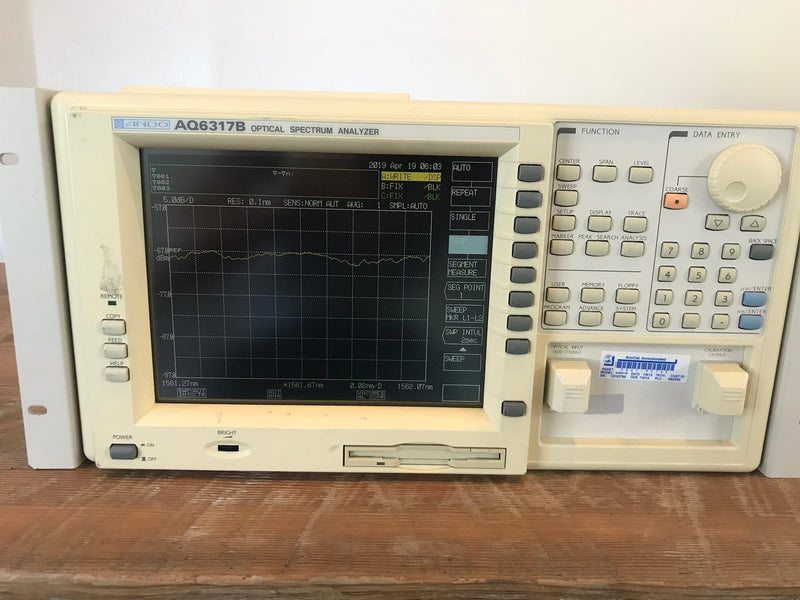 Ando AQ 6317 B Optical Spectrum Analyzer