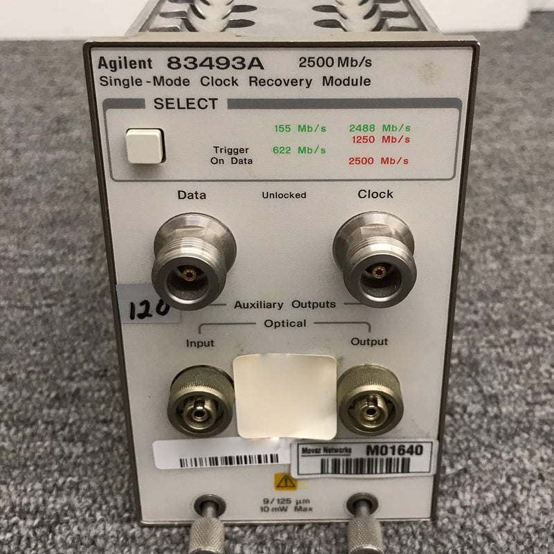 Agilent 83493 A Single-Mode Clock Recovery Module