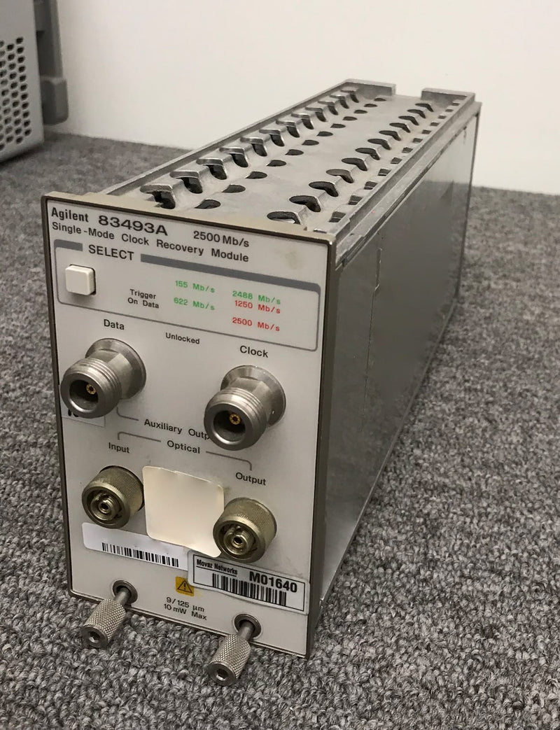 Agilent 83493 A Single-Mode Clock Recovery Module