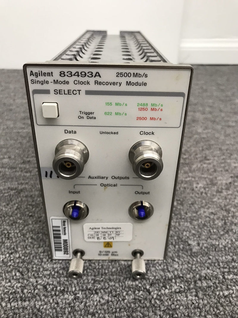 Agilent 83493 A Single-Mode Clock Recovery Module