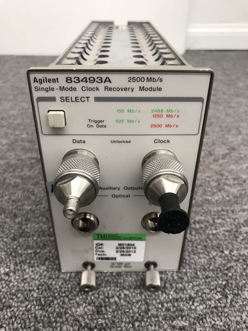 Agilent 83493 A Single-Mode Clock Recovery Module