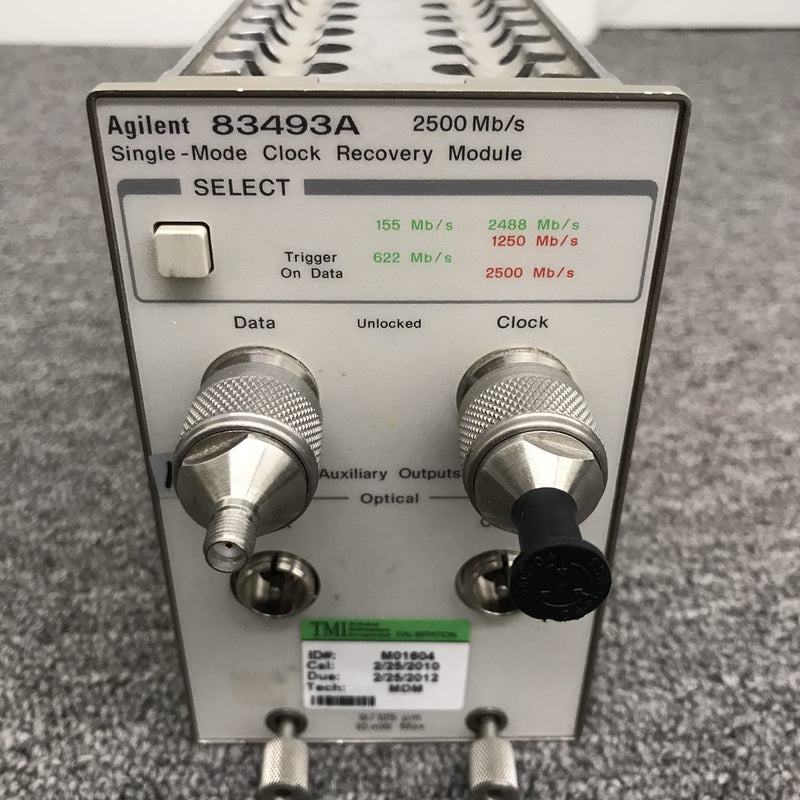 Agilent 83493 A Single-Mode Clock Recovery Module