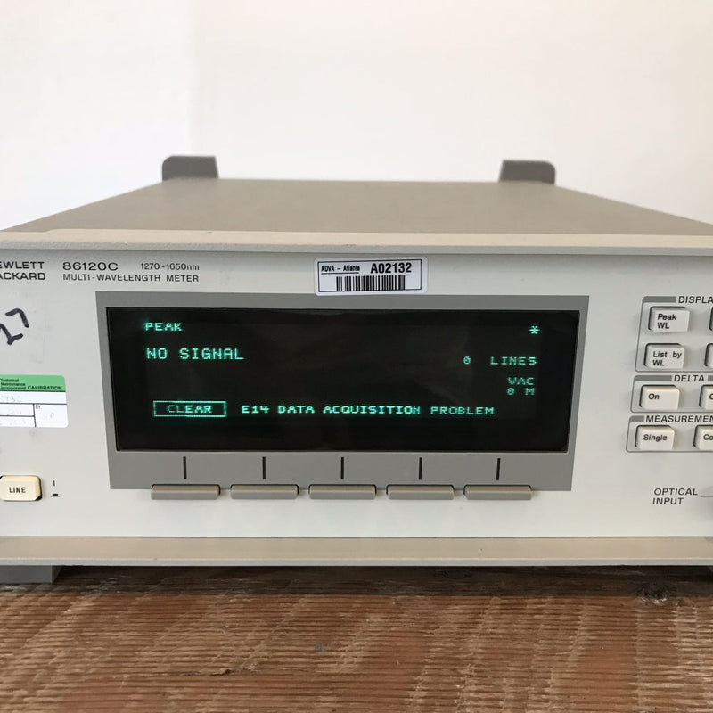 Agilent 86120 C Multi-Wavelength Meter