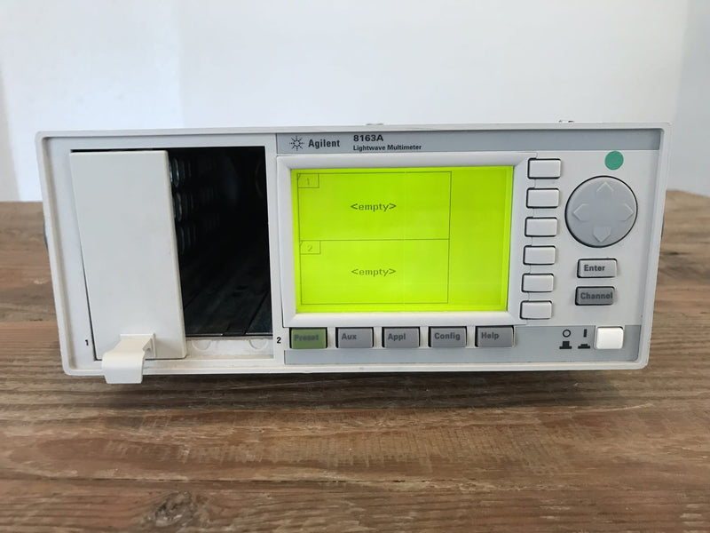 Agilent 8163 A Lightwave Multimeter