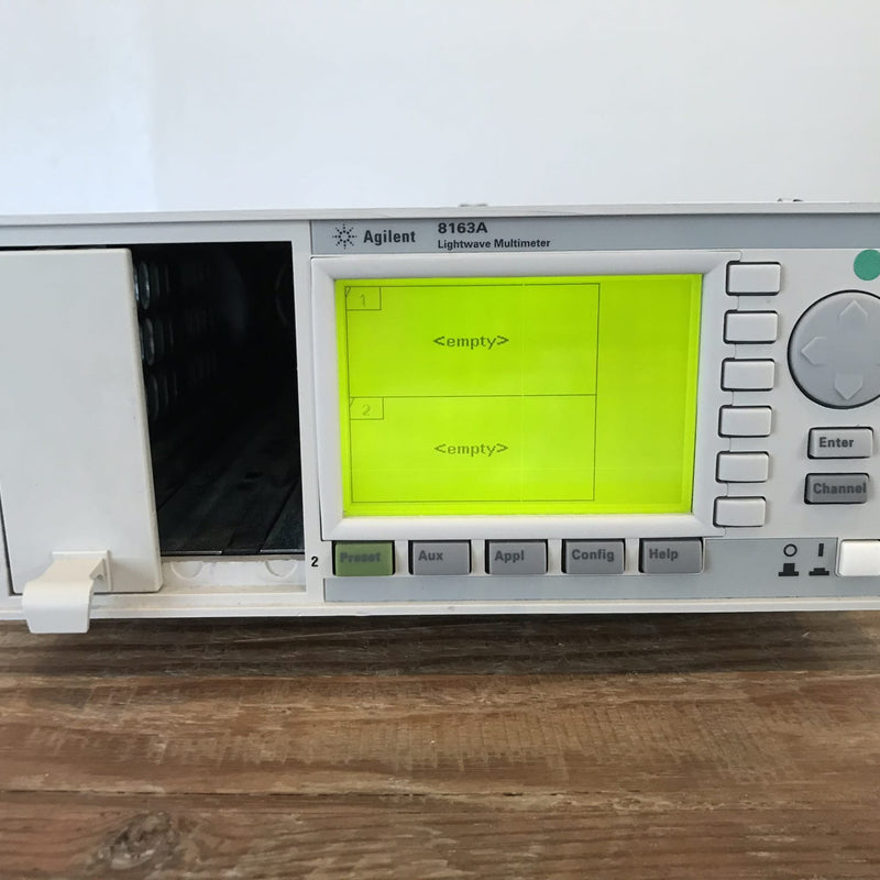 Agilent 8163 A Lightwave Multimeter