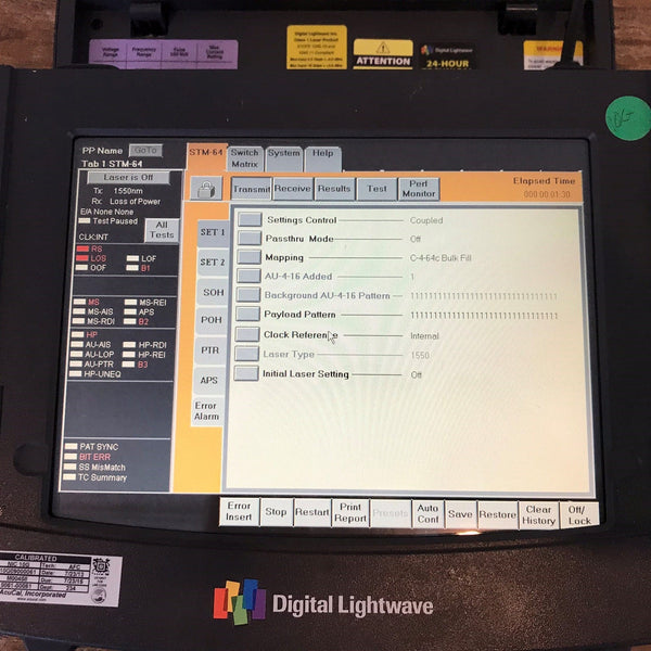 Digital Lightwave NIC 10 Network Information Analyzer