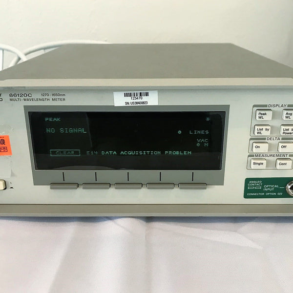 Agilent 86120 C Multi-Wavelength Meter