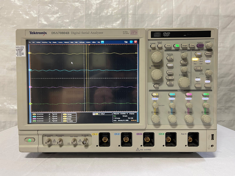 Tektronix DSA 70804 B Digital Serial Analyzer / Oscilloscope