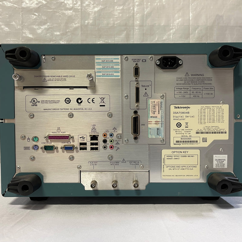 Tektronix DSA 70804 B Digital Serial Analyzer / Oscilloscope