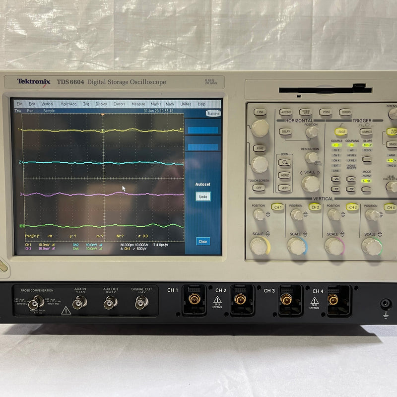 Tektronix TDS 6604 Digital Storage Oscilloscope