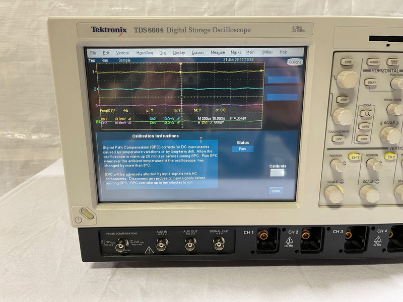 Tektronix TDS 6604 Digital Storage Oscilloscope