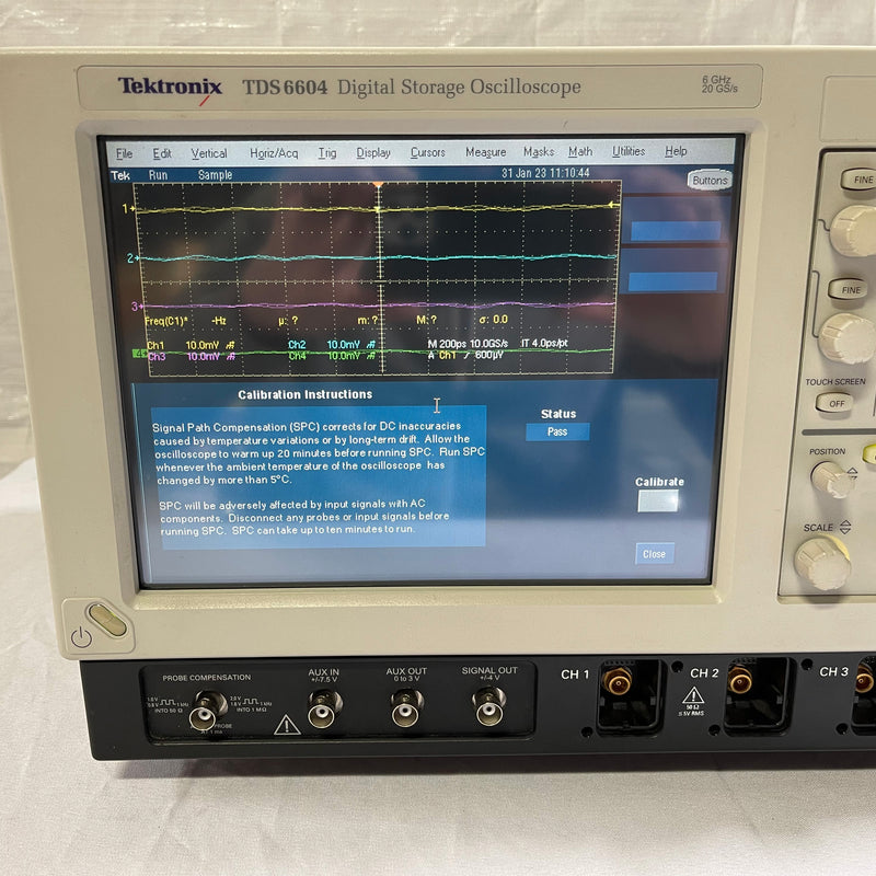 Tektronix TDS 6604 Digital Storage Oscilloscope