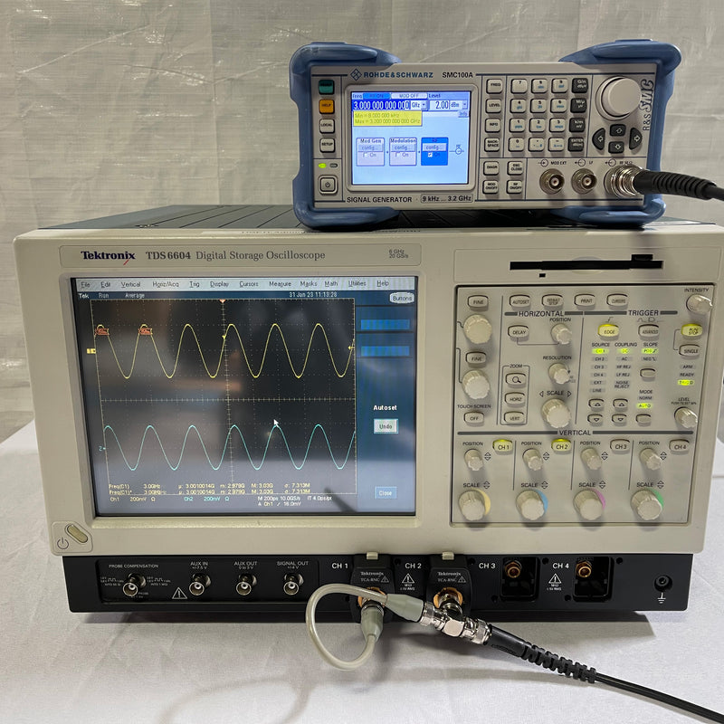 Tektronix TDS 6604 Digital Storage Oscilloscope