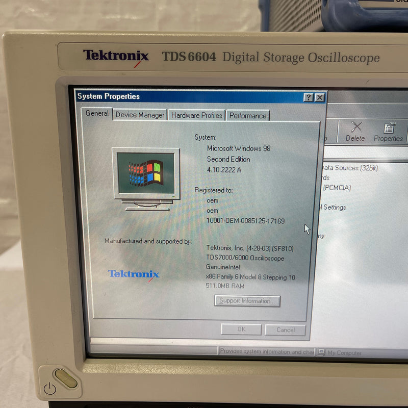 Tektronix TDS 6604 Digital Storage Oscilloscope