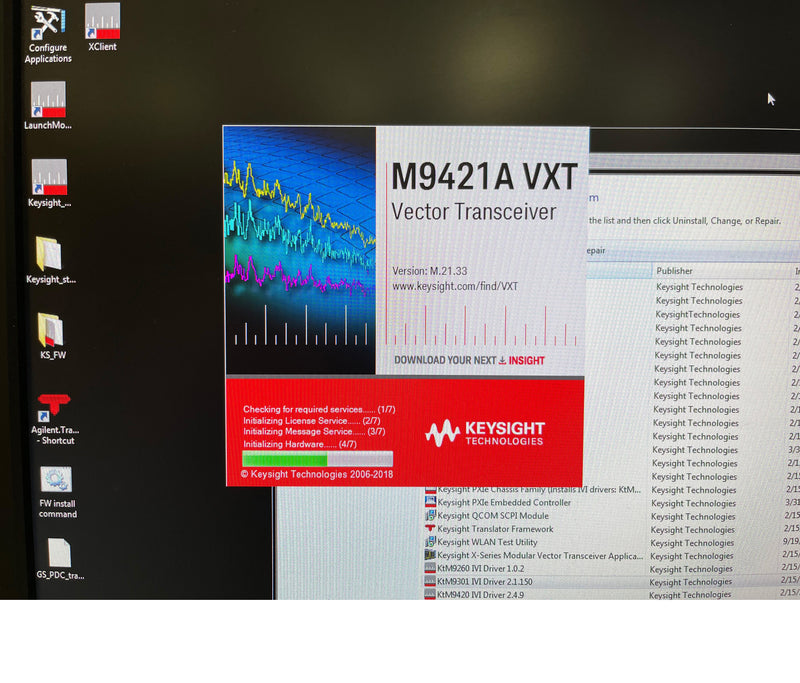 Agilent / Keysight M 9421 A VXT Vector Transceiver