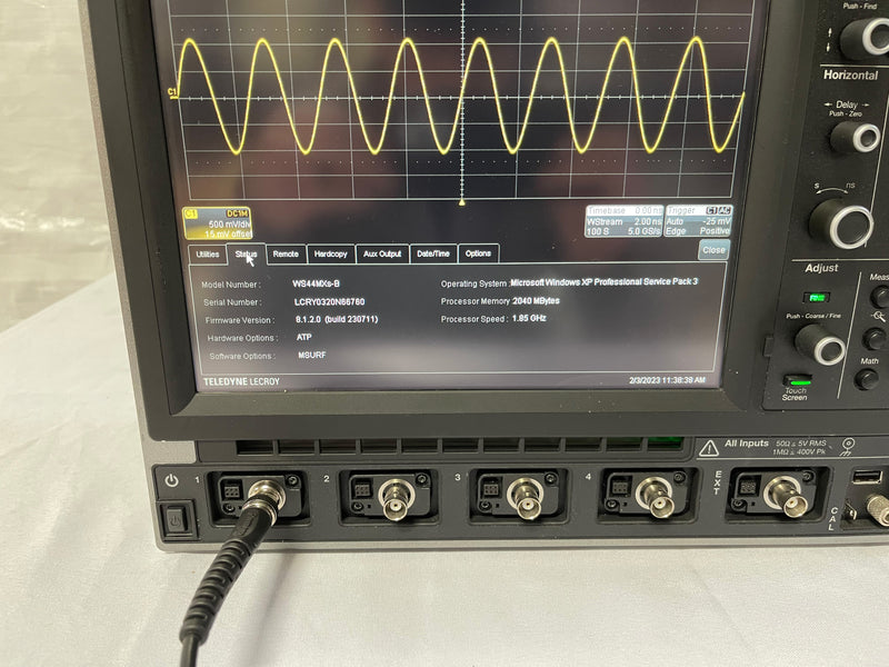 Teledyne LeCroy Wavesurfer WS 44 MXs-B Oscilloscope