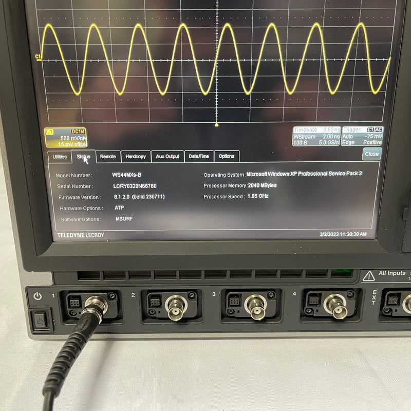 Teledyne LeCroy Wavesurfer WS 44 MXs-B Oscilloscope