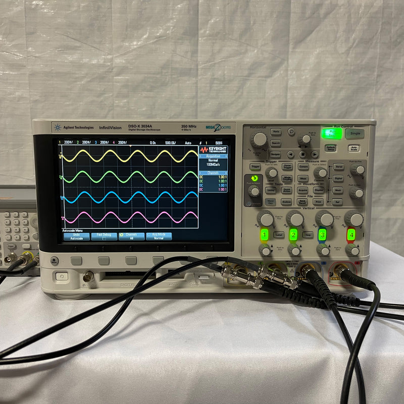 Agilent DSOX 3034 A Digital Storage Oscilloscope