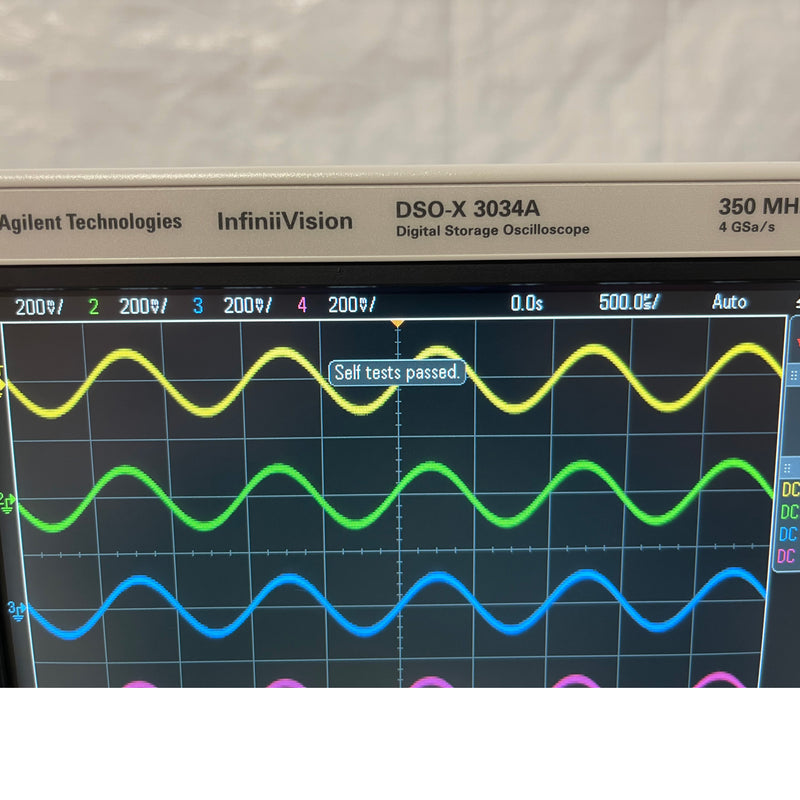 Agilent DSOX 3034 A Digital Storage Oscilloscope