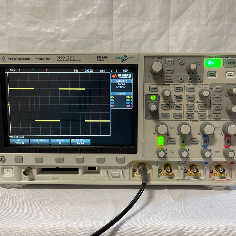 Agilent DSOX 3034 A Digital Storage Oscilloscope