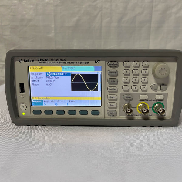 Agilent 33522 A Function / Arbitrary Waveform Generator