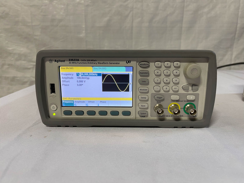 Agilent 33522 A Function / Arbitrary Waveform Generator