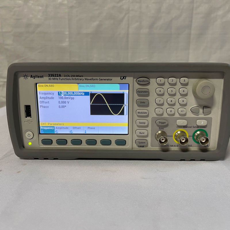 Agilent 33522 A Function / Arbitrary Waveform Generator