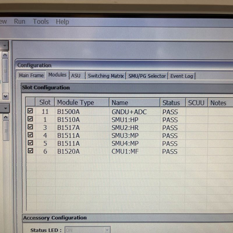 Agilent B 1520 A Multi-Frequency CMU Module