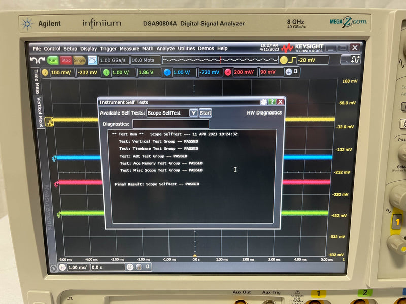 Agilent Infiniium DSA 90804 A Digital Signal Analyzer