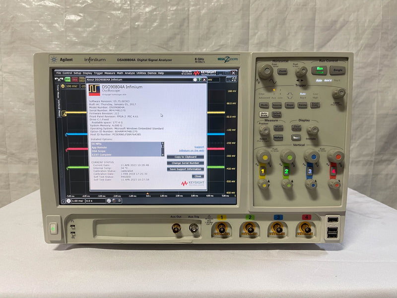 Agilent Infiniium DSA 90804 A Digital Signal Analyzer