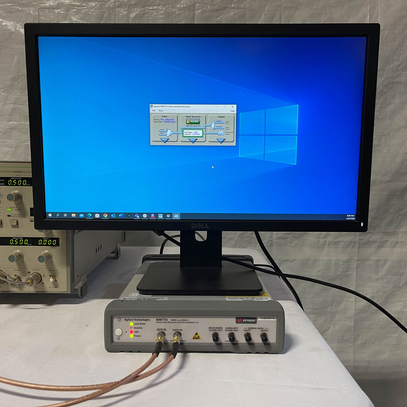 Agilent N 4877 A Clock Data Recovery and Demultiplexer