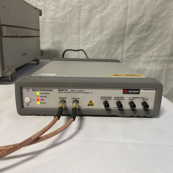 Agilent N 4877 A Clock Data Recovery and Demultiplexer