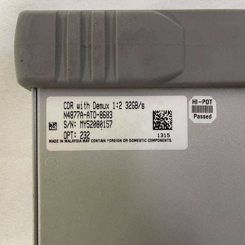 Agilent N 4877 A Clock Data Recovery and Demultiplexer