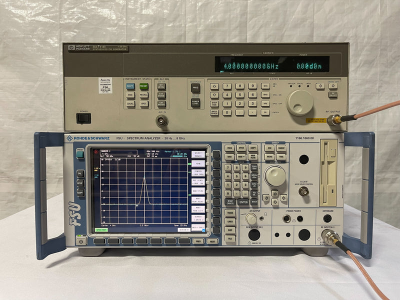 HP / Agilent 83711 B Synthesized CW Generator