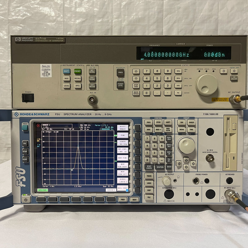 HP / Agilent 83711 B Synthesized CW Generator