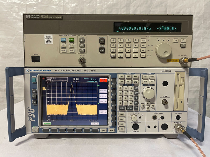 HP / Agilent 83711 B Synthesized CW Generator