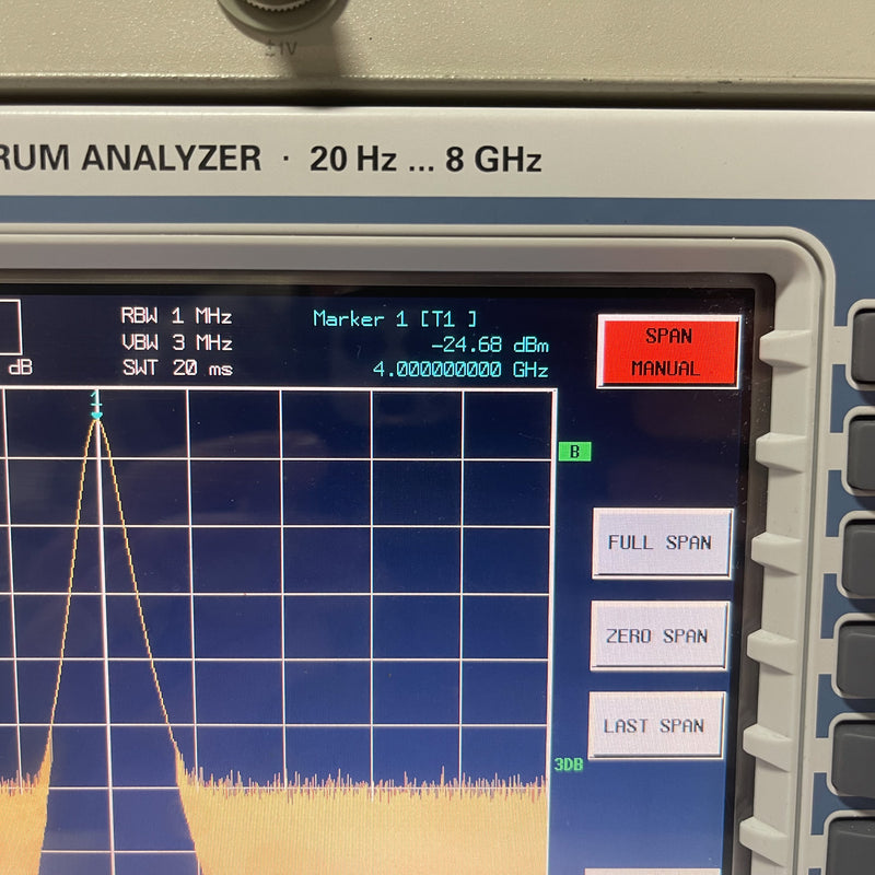 HP / Agilent 83711 B Synthesized CW Generator