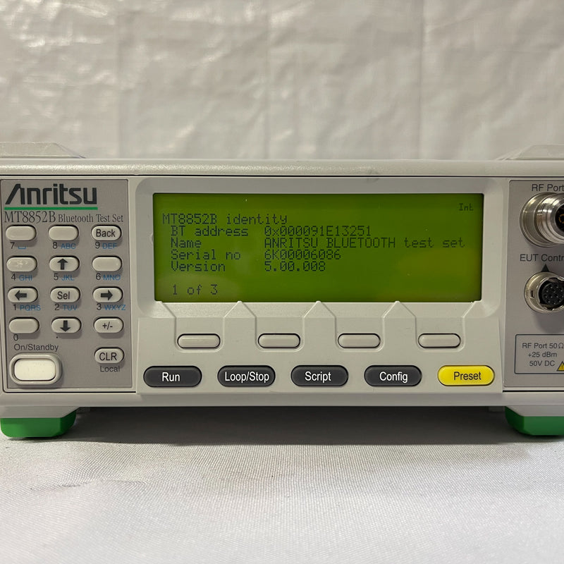 Anritsu MT 8852 B Bluetooth Test Set