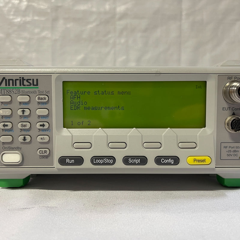 Anritsu MT 8852 B Bluetooth Test Set