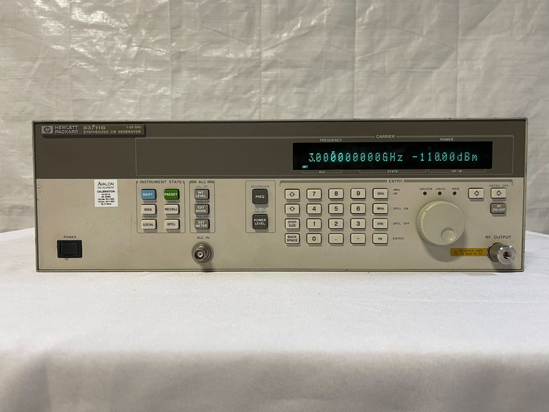 HP / Agilent 83711 B Synthesized CW Generator