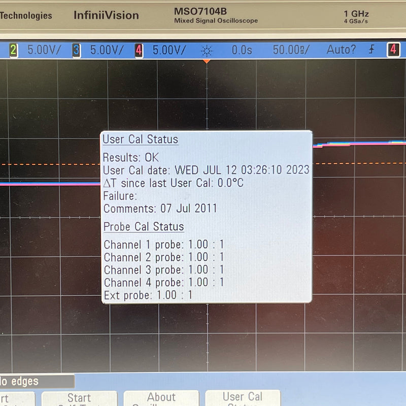 Agilent MSO 7104 B Oscilloscope