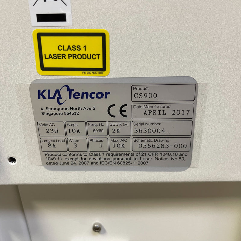 KLA-Tencor Candela CS 920 Surface Analyzer